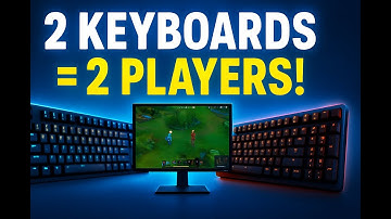 How to Use 2 Keyboards as 2 Players in Any Game _ Play with 2 Keyboards – No Gamepad Needed 🔥