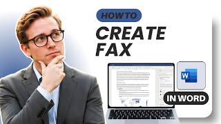 How to Create a Fax From a Free Template in Microsoft Word (Tested)