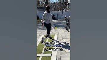 Queen of the backdoor curve 👸🏻 #softball #softballpitching #shorts