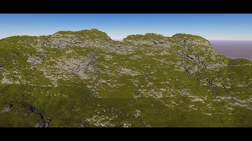 Terrain generation using SDF based Fractional Brownian Motion