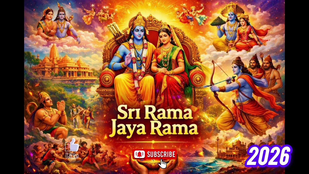 శ్రీ రామ జయ రామ సాంగ్ 2026 Sri Rama Jaya Rama Mana Telugu songs TGR Channel 