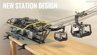 [Version 4] Lego Technic 3S Detachable Ropeway  New Station Design