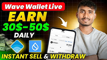 🤑350$ Wave Wallet Free Mining | Ocean Token Mining Wave Wallet of Sui | Wave Wallet | #wavewallet