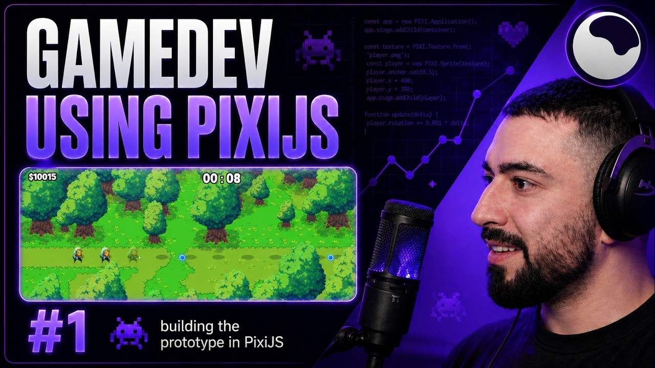 1. Making a game with PixiJS / Troubleshooting - YouTube