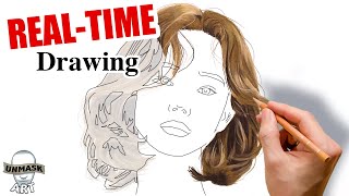 Realtime Drawing: The LAST Hair Tutorial You Will EVER Need!