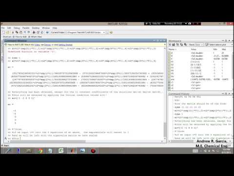 Eigenvalue Method For