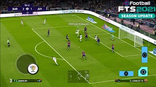 FTS MOD EFOOTBALL PES 2021 MOBILE OFFLINE WITH HD GRAPHICS, KITS and FULL OLD TRANSFER 21/22