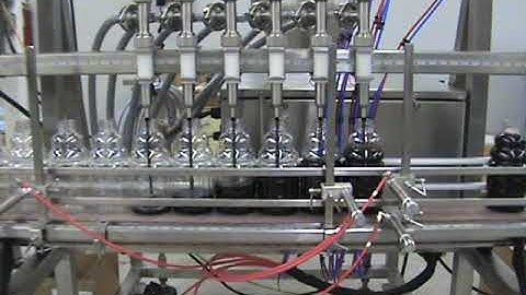 Oden Pro/Matic Automatic Inline Liquid FIller 32oz Cherry Juice Concentrate