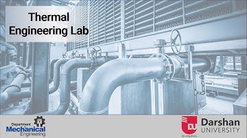 Thermal Engineering Lab @ Darshan University