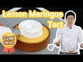 The Best Lemon Meringue Tart recipe | Incredible piping technique
