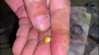 Easy way to recover gold from electronics parts | gold recovery 