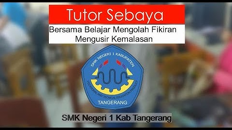 Tutor Sebaya  Persiapan UKOM TEI 2020