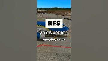 #RFS New update 3.0.6 is out. full video link is here Airbus A318 real flight simulator #aviation