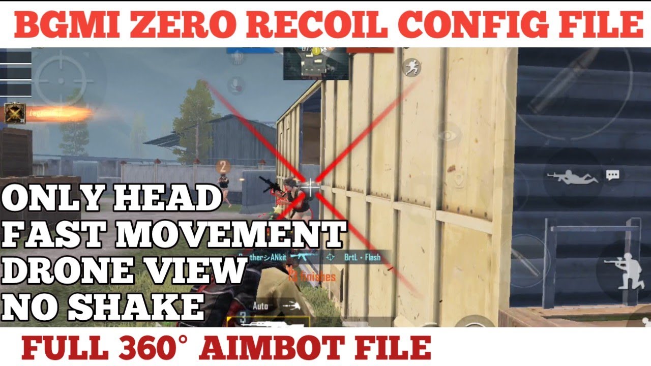 PUBG GLOBAL 3.3 FULL ZERO RECOIL CONFIG FILE | BGMI AIMBOT FILE | BGMI ...