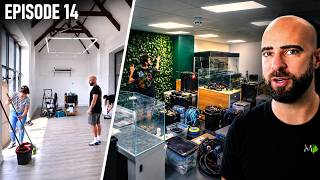 End of an Era... Start of a DYNASTY + Building Timmy Turtle's Tank! |EP14| Warehouse To Fish Studio