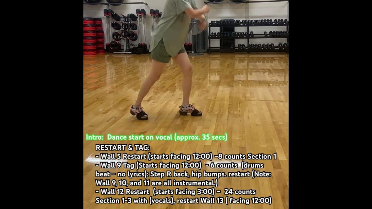 Part 4 Tutorial EZ Gimme Gimme ABBA Roll Bump Line Dance 4 of 4 Part 4 Tutorial EZ Gimme Gimme ABBA Roll Bump Line Dance 4 of 4