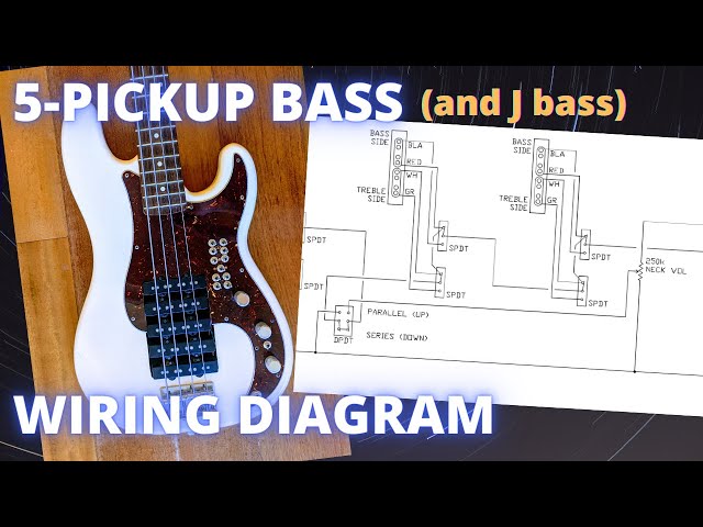 5-Pickup Bass - Wiring Diagram Walkthrough 