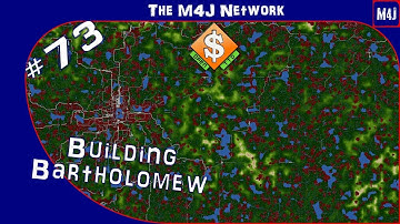 Building Bartholomew | The M4J Network | OpenTTD | #73b