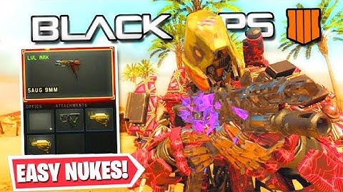 Double Stock SAUG 9MM Melts Enemies (Overpowered!) | BEST SAUG 9MM Class Setup in Black Ops 4!