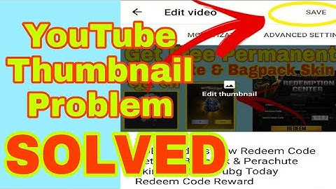 YouTube Today New Thumbnail Save Problem Solved 24May | Why You Unable to Save Changes in Studio Fix