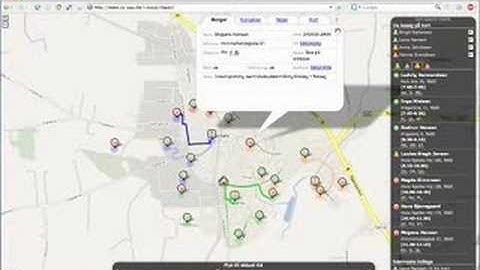 GeoHealth: A Google Maps extended drag-and-drop prototype