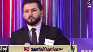 Zaur İskəndərov - Xatirədir Fi̇nal Bi̇zi̇mləsən Canlı Ifa