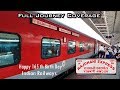 12314 Sealdah Rajdhani Express Full journey COVERAGE | HAPPY BIRTH DAY INDIAN RAILWAY | CNB TO SDAH