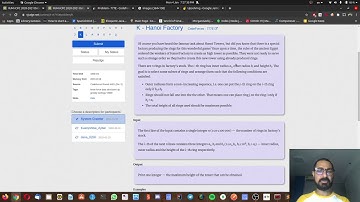 Upsolving Problem K (Hanoi Factory) - IIUM-ICPC Level-2 (Data Structures #1)