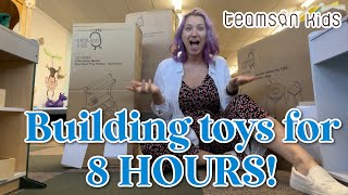Building all NEW TOYS for the playroom! | Grandma's Playroom Make Over