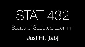 STAT 432 /// Just Hit [tab]