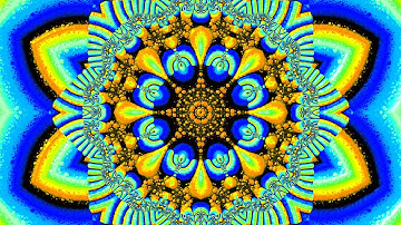 Julia Inverse z=z^5+c Fractal Kaleidoscope - 2 (4K)