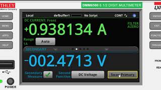 DMM6500 Votlage Measurement Bug 100V Range