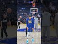 Steph vs. Luka Pregame Range! | #shorts