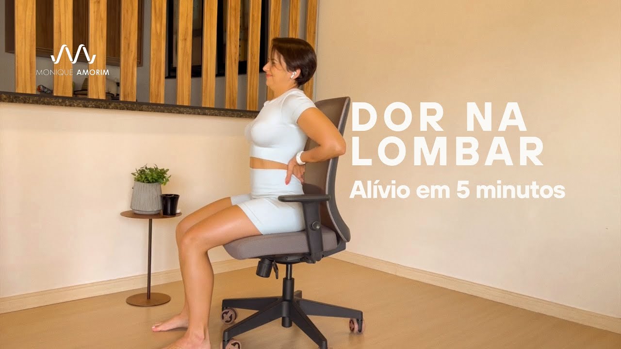 Exercício para Dor na Lombar | Pilates para Alívio Seguro em Casa