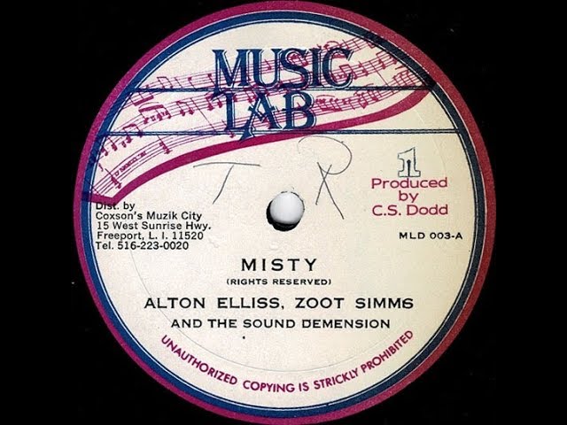 エンタメ その他 米10” Alton Ellis / Zoot Simms / Bar Misty / Give