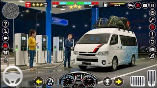 US Van Simulator Mini Bus Game | Realistic Bus Driving Simulator Gameplay USA 🇺🇸🚌