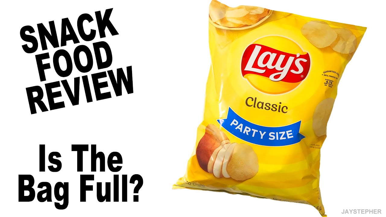 Snack Food Review Lay S Classic Potato Chips Family Size Youtube