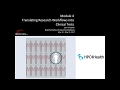 Translating Research Workflows into Clinical Tests