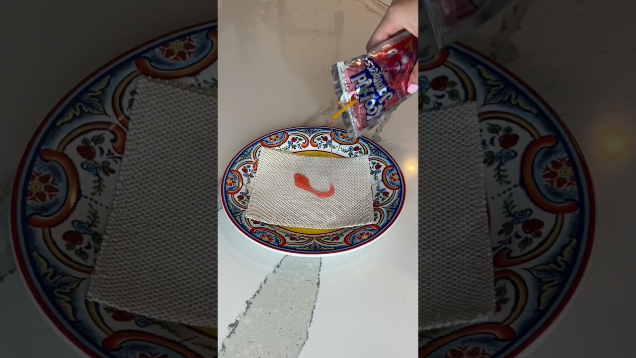 Staining my white couch with RED KoolAid!! Testing if it’s really
