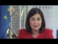 Mediabox statement (in Spanish) with Caroline Darias San Sebastian - Part 1