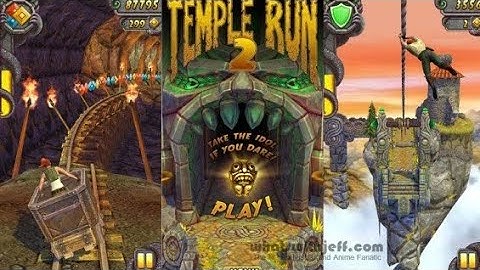 Temple Run Gameplay walkthrough part 1 10th Anniversary (Android,ios)