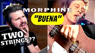 My first MORPHINE experience! Bass Teacher REACTS to &quot;Buena&quot; (Live on 2 Meter Sessions)