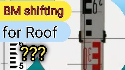 Bench Mark shifting for Roof in Urdu/Hindi