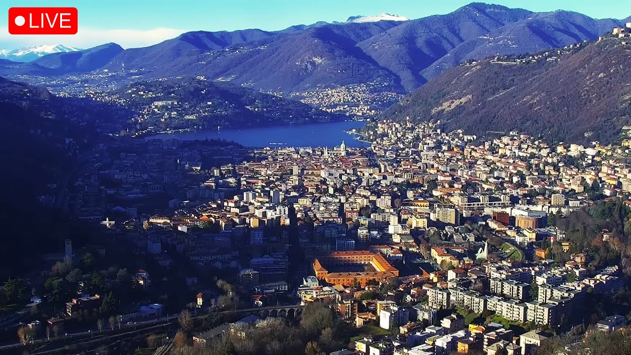 Lake Como Skyline Live