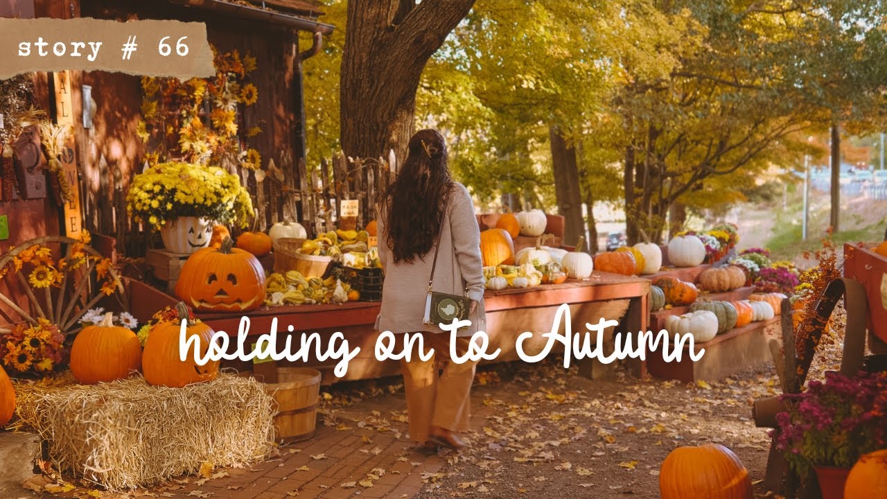 🍁Quiet and Cozy Autumn Days in a Small Town | Holding on to Autumn | New England Fall | Slow Living