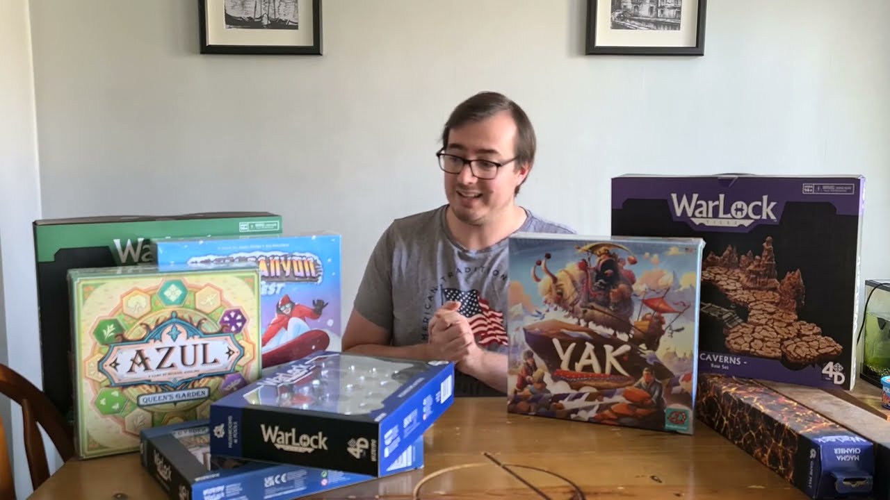 Huge Board Game + D&D Delivery Unboxing