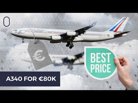 Former French Government Airbus A340s On Sale For €80k A Piece