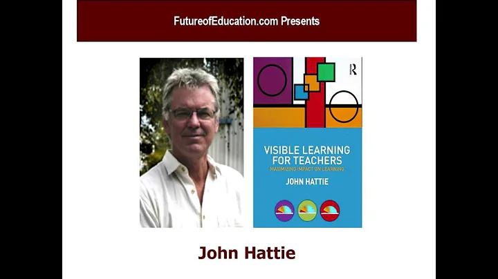 John Hattie on "What Actually Works in Schools to ...