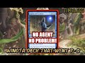 This winota deck with no agent went 70 in challenge  timeless bo3 ranked  mtg arena