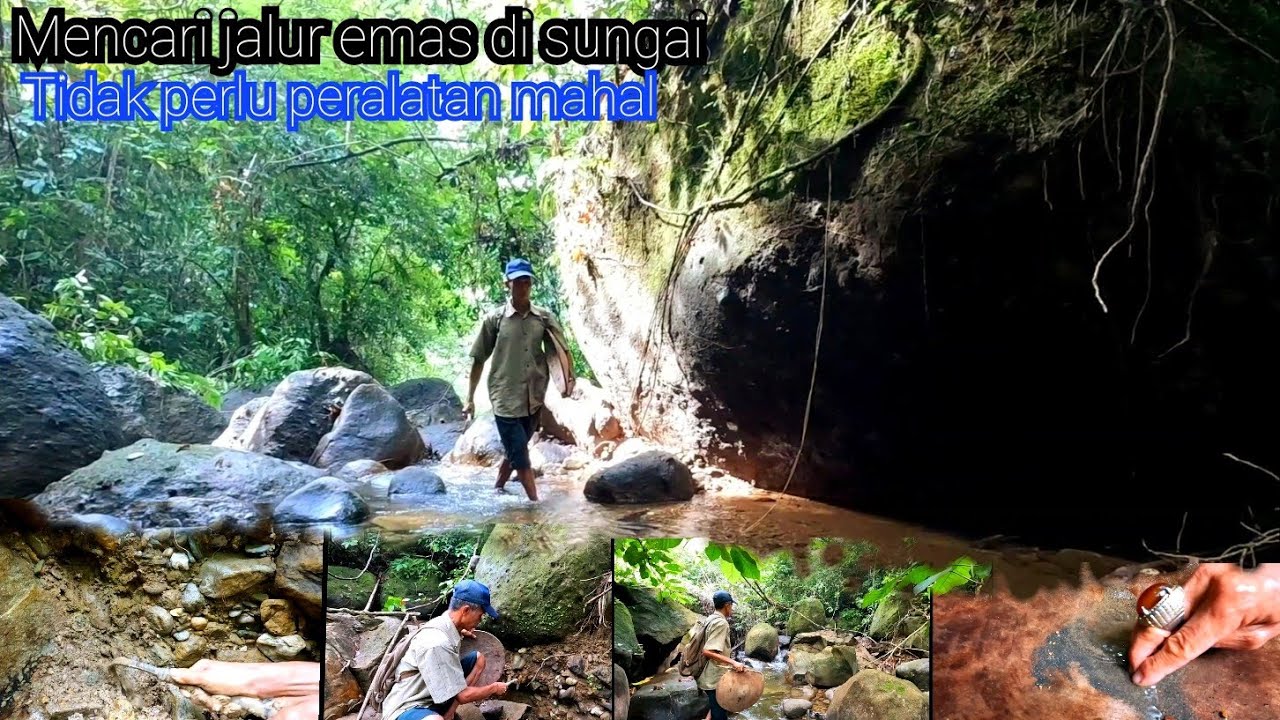 how to find out whether a river contains gold or not!! Also know the rivers around you!!!